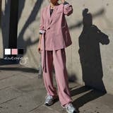 サイドベルトジャケットesutoreja セットアップ アウター | BUYSENSE | 詳細画像1 