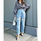 ショートリボンシャツ esutoreja シャツ レディース トレンド | BUYSENSE | 詳細画像5 