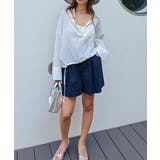 スキッパーシフォンシャツesutoreja シャツ スタイルアップ | BUYSENSE | 詳細画像5 