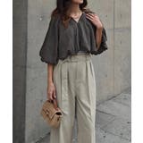 2wayシフォンパフスリーブトップスesutoreja シャツ アウター | BUYSENSE | 詳細画像5