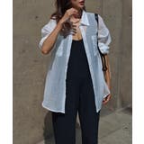 ホワイト | シアーワッシャーシャツesutoreja シャツ スタイルアップ | BUYSENSE