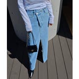 クロスウエストデニムスカートesutoreja スカート スタイルアップ | BUYSENSE | 詳細画像2 