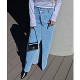 クロスウエストデニムスカートesutoreja スカート スタイルアップ | BUYSENSE | 詳細画像3 