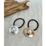 パールビッグプレートヘアゴム emouv ヘアゴム | BUYSENSE | 詳細画像1 