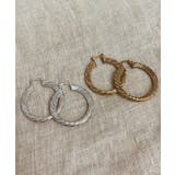 ヴィンテージツイストフープピアス emouv ピアス | BUYSENSE | 詳細画像3 