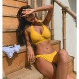 水着レディース タンキニ ホルターネックカラーデザインビキニ | BUYSENSE | 詳細画像2 