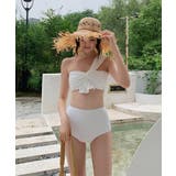 水着レディース タンキニ ワンショルダーデザインビキニ | BUYSENSE | 詳細画像7 