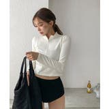 ホワイト | モノトーンラッシュガードビキニ LAVIA デザインビキニ | BUYSENSE