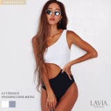 ワンピース水着 カットデザインワンショルOPビキニ LAVIA | BUYSENSE | 詳細画像1
