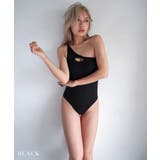 ブラック | フロントオープンワンピースビキニ LAVIA ワンピースビキニ | BUYSENSE
