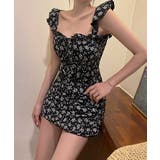 フリルフラワーワンピースビキニ LAVIA ワンピースビキニ | BUYSENSE | 詳細画像4