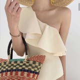 ワンショルダーフリルワンピース LAVIA ワンピースビキニ | BUYSENSE | 詳細画像11