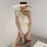 ワンショルダーフリルワンピース LAVIA ワンピースビキニ | BUYSENSE | 詳細画像4