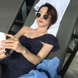 ワンショルダードットワンピース LAVIA ワンピースビキニ | BUYSENSE | 詳細画像17