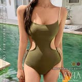 サイドデザインワンピース LAVIA デザインビキニ | BUYSENSE | 詳細画像1