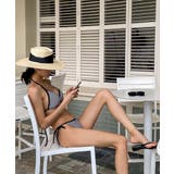 水着レディース ハウンドトゥースチェックトライアングルビキニ LAVIA | BUYSENSE | 詳細画像11 