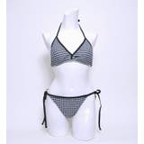 水着レディース ハウンドトゥースチェックトライアングルビキニ LAVIA | BUYSENSE | 詳細画像12 