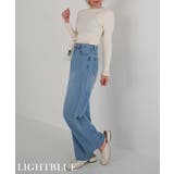 ハイウエストルーズシルエットデニム Rashik ボトム | BUYSENSE | 詳細画像5 