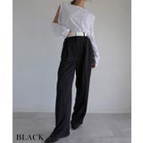 ウエストデザインタックパンツ Rashik ボトム | BUYSENSE | 詳細画像10 