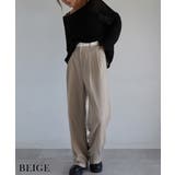 ウエストデザインタックパンツ Rashik ボトム | BUYSENSE | 詳細画像7 