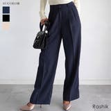 センタープレススラックス Rashik ボトム | BUYSENSE | 詳細画像1