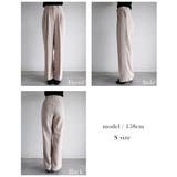 センタープレススラックス Rashik ボトム | BUYSENSE | 詳細画像4