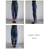 カーブデニムパンツ Rashik ボトム | BUYSENSE | 詳細画像4 