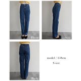 美脚テーパードデニムパンツRashik ボトム 大人カジュアル | BUYSENSE | 詳細画像4 