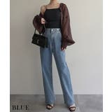 ワイドストレートリサイクルデニムRashik デニム 大人カジュアル | BUYSENSE | 詳細画像10 