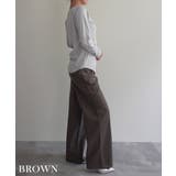 切替デザインストレートパンツRashik ボトム 大人カジュアル | BUYSENSE | 詳細画像10 