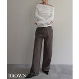 切替デザインストレートパンツRashik ボトム 大人カジュアル | BUYSENSE | 詳細画像11 