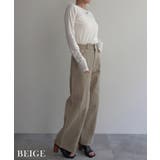 切替デザインストレートパンツRashik ボトム 大人カジュアル | BUYSENSE | 詳細画像6 