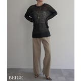 切替デザインストレートパンツRashik ボトム 大人カジュアル | BUYSENSE | 詳細画像8 