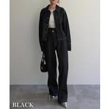 ウエストアシンメトリーストレートデニム Rashik ボトム | BUYSENSE | 詳細画像12 