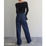 ウエストアシンメトリーストレートデニム Rashik ボトム | BUYSENSE | 詳細画像6 