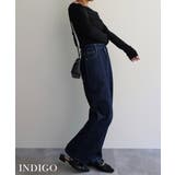 ウエストアシンメトリーストレートデニム Rashik ボトム | BUYSENSE | 詳細画像7 