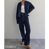 ウエストアシンメトリーストレートデニム Rashik ボトム | BUYSENSE | 詳細画像8 