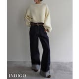 ロールアップルーズデニムRashik ボトム 大人カジュアル | BUYSENSE | 詳細画像5 