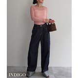 ロールアップルーズデニムRashik ボトム 大人カジュアル | BUYSENSE | 詳細画像6 