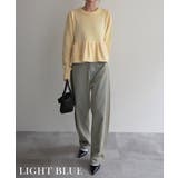 コクーンシルエットデニムRashik ボトム 大人カジュアル | BUYSENSE | 詳細画像5 