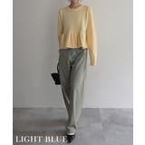 コクーンシルエットデニムRashik ボトム 大人カジュアル | BUYSENSE | 詳細画像6 