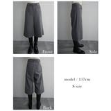 ウールライクバミューダパンツ Rashik ボトム | BUYSENSE | 詳細画像4 