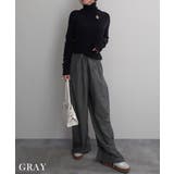 ドラッグヘムストライプパンツ Rashik ボトム | BUYSENSE | 詳細画像4 