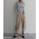 カーブシームバレルパンツ Rashik ボトム | BUYSENSE | 詳細画像9 