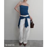 カーブシームバレルパンツ Rashik ボトム | BUYSENSE | 詳細画像17 