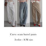 カーブシームバレルパンツ Rashik ボトム | BUYSENSE | 詳細画像2 