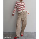 カーブシームバレルパンツ Rashik ボトム | BUYSENSE | 詳細画像5 