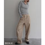 カーブシームバレルパンツ Rashik ボトム | BUYSENSE | 詳細画像7 