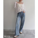 ダブルウエストデニムパンツRashik ボトム 大人カジュアル | BUYSENSE | 詳細画像7 