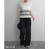 ダブルウエストワイドスラックス Rashik ボトム | BUYSENSE | 詳細画像17 